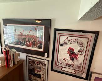 Tom Osborne "We Shared the Dream" and "Foundations for Victory" Limited Edition Prints
