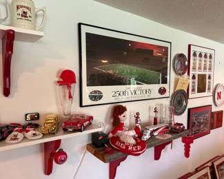 Nebraska Cornhuskers Football Memorabilia Collection