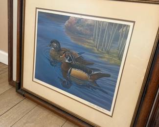 Carroll B. Dausman "Wood Ducks" Limited Edition Print
