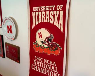 University of Nebraska 1997 NCAA National Champions Pennant