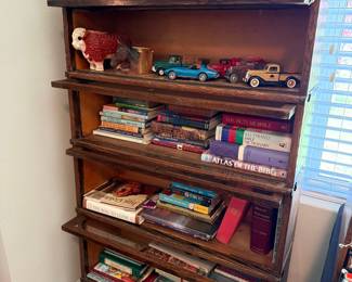 Antique Globe Wernicke Barrister Bookcase