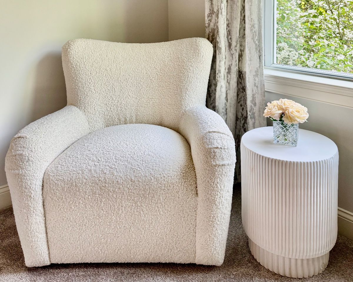 Mitchell Gold Swivel Armchair
