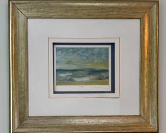 Signed & Numbered S. Gordon Lithograph