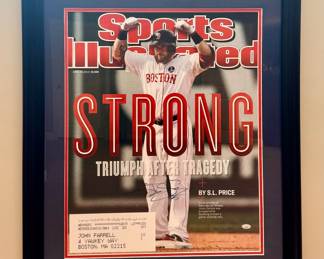 Autographed Jonny Gomes Sports Illustrated