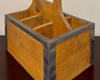 Wood Beverage Caddy