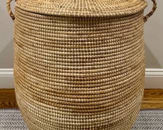 Serena & Lily La Jolla Woven Seagrass Basket