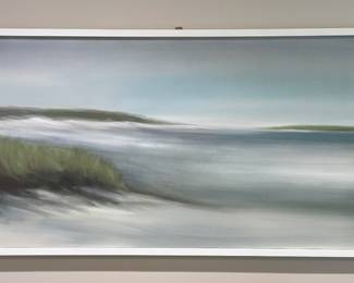 Landscape Oil on Board, Signed Trevor