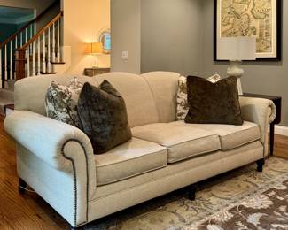 Bernhardt Furniture Sofa with Nailhead Trim