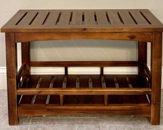 Bench with Storage