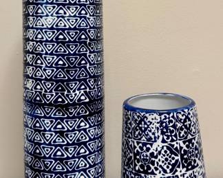Blue & White Vases