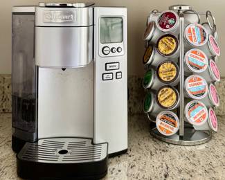 Cuisinart Coffee Maker & K-Cup Carousel