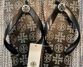 New Tory Burch Flip Flops
