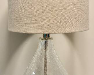 Crackle Glass Lamp