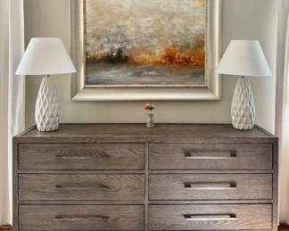 Restoration Hardware French Contemporary 6-Drawer Dresser