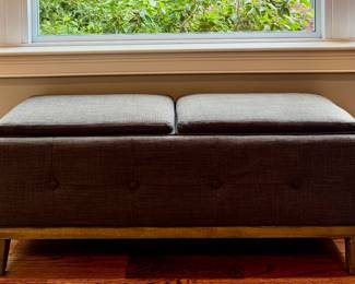 Upholstered Storage Ottoman