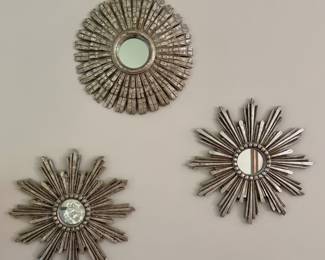 Starburst Accent Mirrors