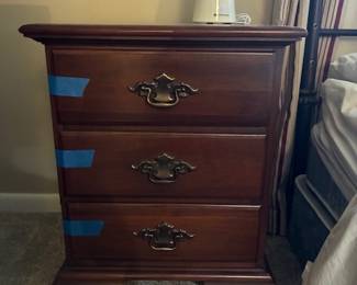 cherry nightstand (part of Cheery Bedroom set)