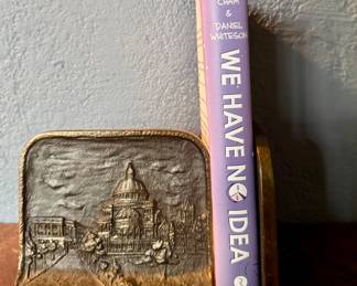 First Church of Christ Brass Bookends
