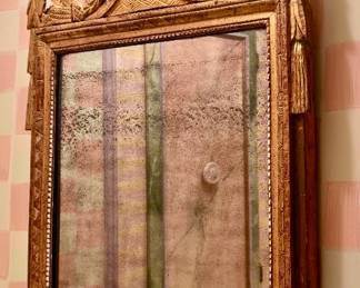 Ornate Gold Gilt Mirror