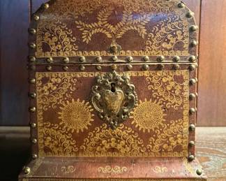 18th Ce. Spanish Chest with Paw Feet