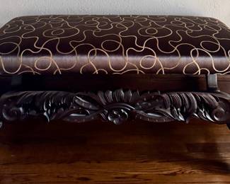 Carved Bench