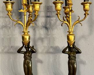 Empire Style Candelabras