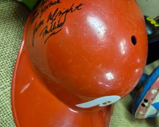 Autographed Philadelphia "Jim Wright" helmet