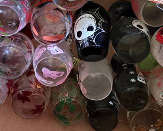 Decorative Wine Glasses