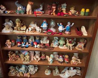 Shelf of Small Collectibles