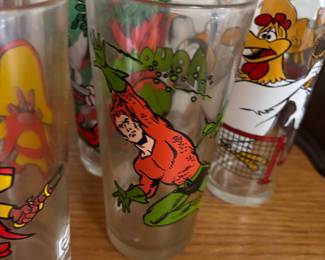 Vintage Aqua-Man Pepsi/Burger King Glass