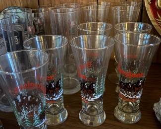Budweiser Beer Glasses