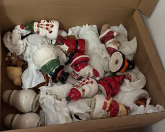 Snowmen Salt and Pepper Shakers