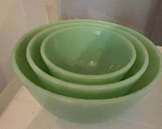 Jadeite Nesting Bowls