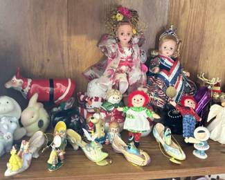 Fenton, Marie Alexander Dolls and More