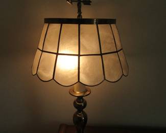 Cool MCM shell shade lamp