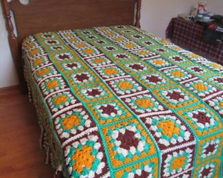 One of several handmade afghans/blankets