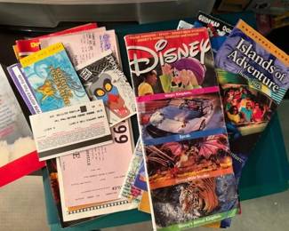 Disney ephemera.