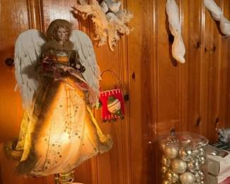 Angel tree topper. 