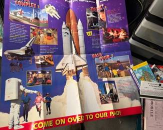 Kenedy Space Center brochure. 