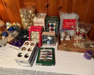 Bulbs. Decorations. Ornaments.