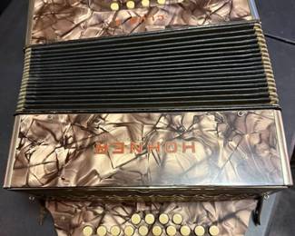 Hohner Club II accordion. 