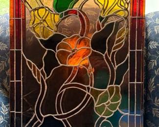 Vintage stained glass. 