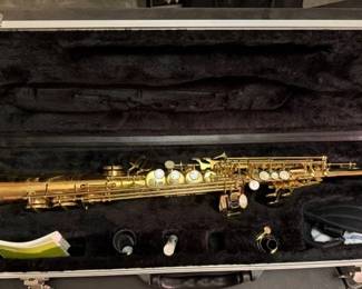 Antigua straight soprano saxophone. 