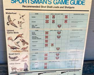 Winchester-Western  Sportsman's Game Guide