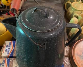 Enamelware Coffee Pot