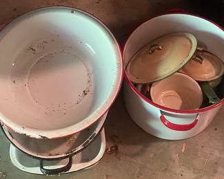 Assorted Enamelware