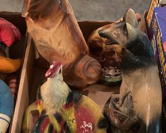 Chalkware Figures