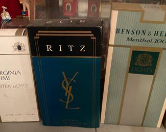 Vintage Cardboard Cigarette Store Displays