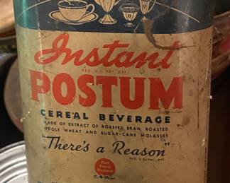 Instant Postum Tin