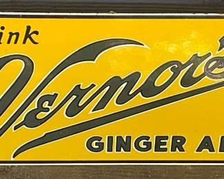 Drink Vernor's Ginger Ale Sign 